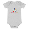 baby onesie with Multi-Color Duyah