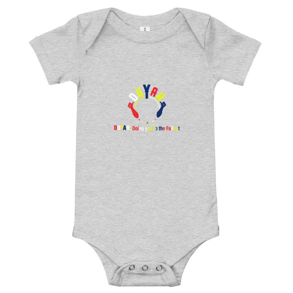 baby onesie with Multi-Color Duyah