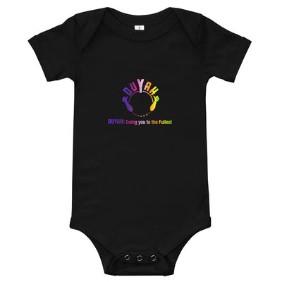 Baby Rainbow Onesie with Rainbow Duyah