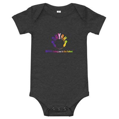 Baby Rainbow Onesie with Rainbow Duyah