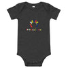 baby onesie with Multi-Color Duyah