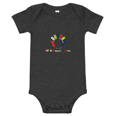 baby onesie with Multi-Color Duyah