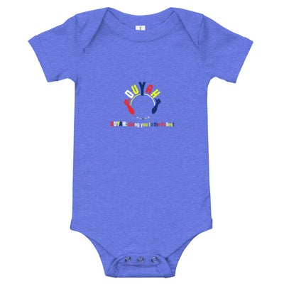 baby onesie with Multi-Color Duyah