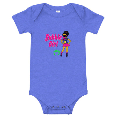 Baby short sleeve one piece with Lil Mama Design