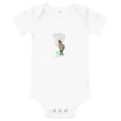 Baby short sleeve one piece with Young Swag Design