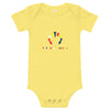 baby onesie with Multi-Color Duyah