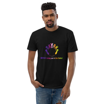 Short Sleeve T-shirt with Rainbow Duyah