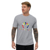 Short Sleeve T-shirt with Multi-Color Duyah