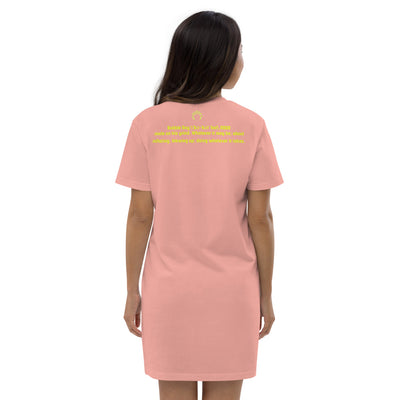 Organic cotton t-shirt dress OG Bubble Boy Design