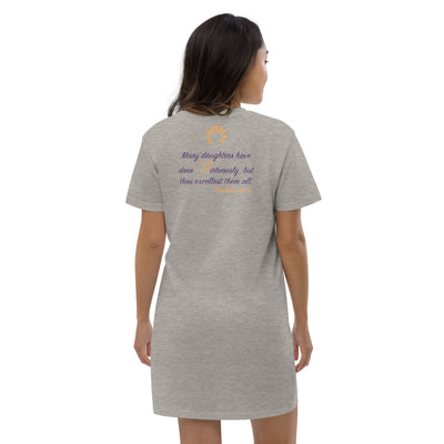 Organic cotton t-shirt dress