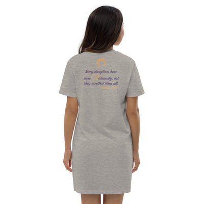 Organic cotton t-shirt dress