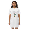 Organic cotton t-shirt dress OG Bubble Boy Design