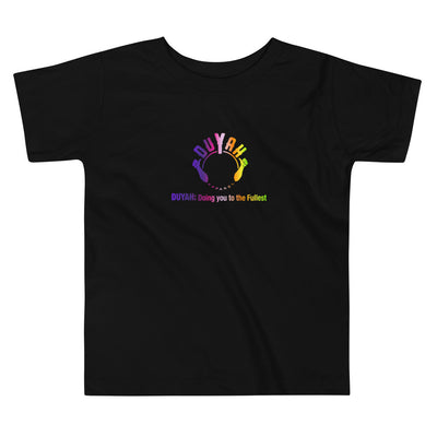 Toddler Short Sleeve Tee Rainbow Duyah