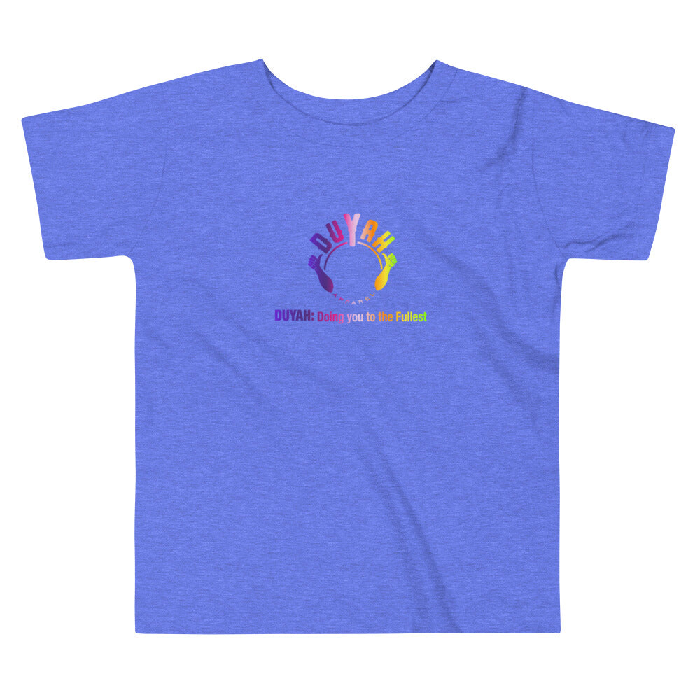 Toddler Short Sleeve Tee Rainbow Duyah