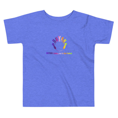 Toddler Short Sleeve Tee Rainbow Duyah