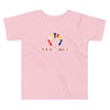 Toddler Short Sleeve Tee with Multi-Color Duyah