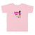 Toddler Short Sleeve Tee with Lil Mama Design