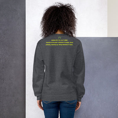 Unisex Sweatshirt with Lil Mama