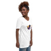 Unisex Short Sleeve V-Neck T-Shirt