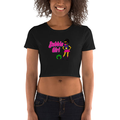 Women’s Crop Tee with Lil Mama Design