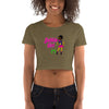 Women’s Crop Tee with Lil Mama Design