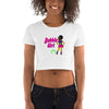 Women’s Crop Tee with Lil Mama Design