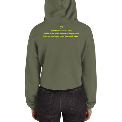 Crop Hoodie with Lil Mama Design