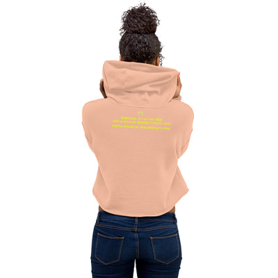 Crop Hoodie with Young Swag Design