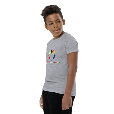 Youth Short Sleeve T-Shirt with Multi-Color Duyah