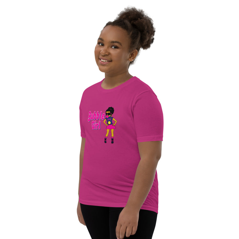 Youth Short Sleeve T-Shirt with Lil Mama Design - Duyah Apparel Fashions