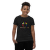 Youth Short Sleeve T-Shirt with Multi-Color Duyah