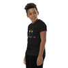 Youth Short Sleeve T-Shirt with Multi-Color Duyah