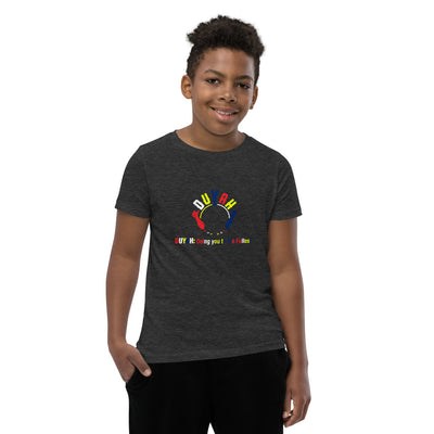 Youth Short Sleeve T-Shirt with Multi-Color Duyah