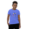 Youth Short Sleeve T-Shirt with Multi-Color Duyah