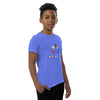 Youth Short Sleeve T-Shirt with Multi-Color Duyah