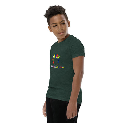 Youth Short Sleeve T-Shirt with Multi-Color Duyah