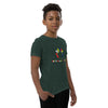 Youth Short Sleeve T-Shirt with Multi-Color Duyah