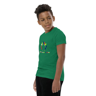 Youth Short Sleeve T-Shirt with Multi-Color Duyah