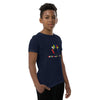 Youth Short Sleeve T-Shirt with Multi-Color Duyah