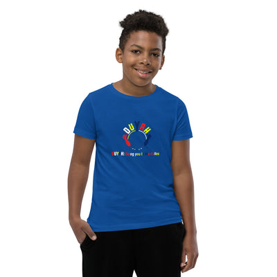 Youth Short Sleeve T-Shirt with Multi-Color Duyah