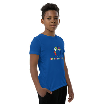 Youth Short Sleeve T-Shirt with Multi-Color Duyah